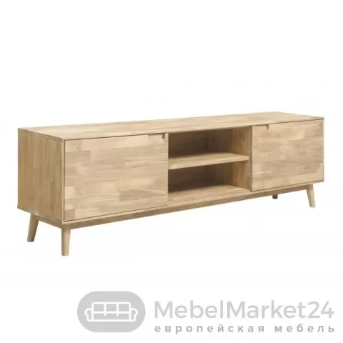 Тумба под ТВ из массива дуба СКАНДИ 180