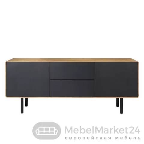 ТВ тумба B&W 3.2.2 из массива дуба