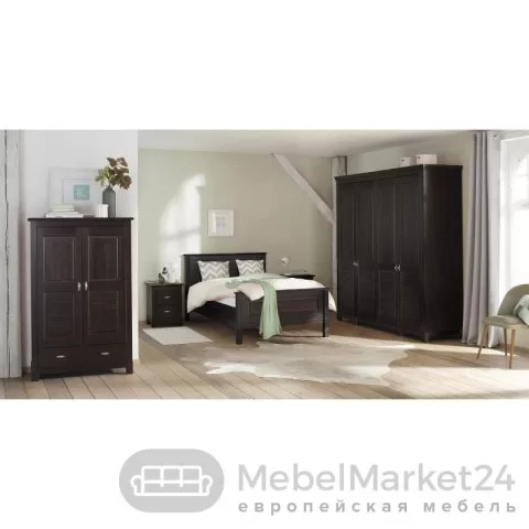 Шкаф 21 Рауна из массива сосны (колониал)