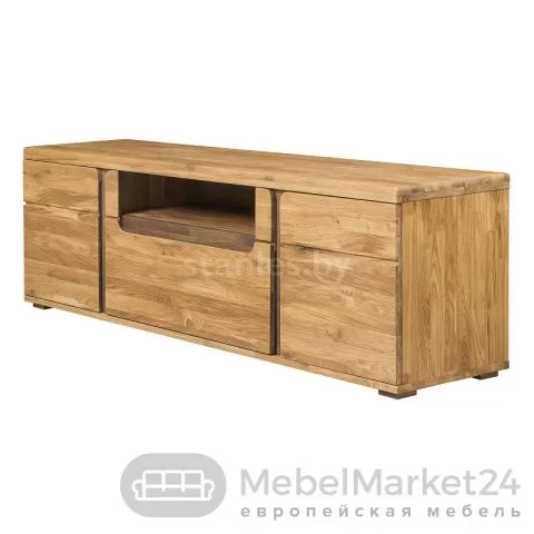 Тумба под ТВ LOGAN из массива дуба