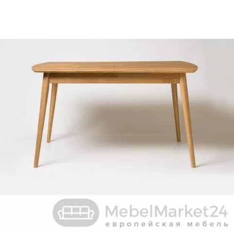 Стол обеденный раздвижной СКАНДИ 1R из массива дуба