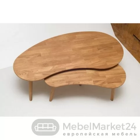Стол журнальный СКАНДИ 6/4 из массива дуба