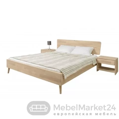 Кровать из массива дуба СКАНДИ 140/200