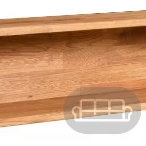 Полка LOGAN из массива дуба