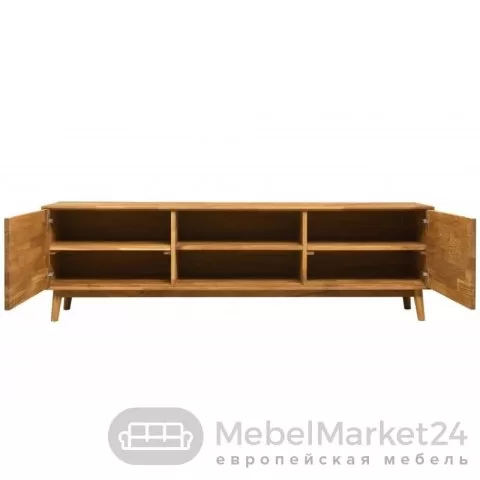 Тумба под ТВ из массива дуба СКАНДИ 180