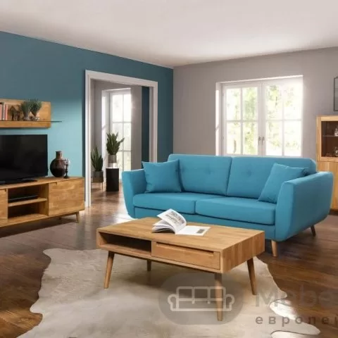 Стол журнальный СКАНДИ 8 из массива дуба