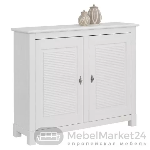 Комод 20 Рауна (белый воск)