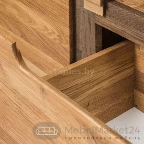 Тумба под ТВ LOGAN из массива дуба