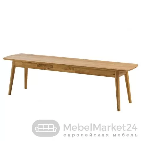 Скамья из массива дуба СКАНДИ 160
