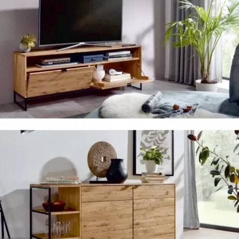 Шкаф с витриной MANHATTAN 1