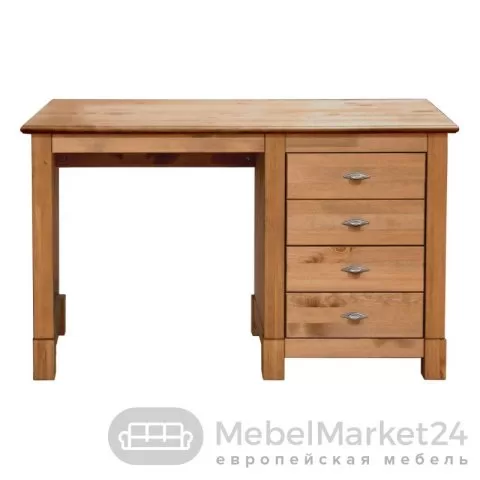 Стол письменный 04 Рауна массив сосны (бейц масло)