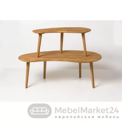 Стол журнальный СКАНДИ 6/3 из массива дуба