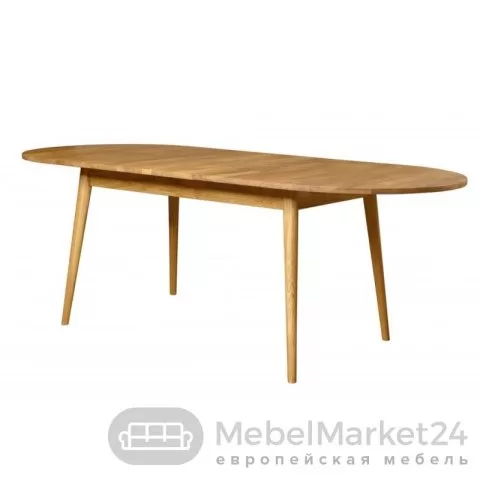 Стол обеденный раздвижной СКАНДИ 2R из массива дуба