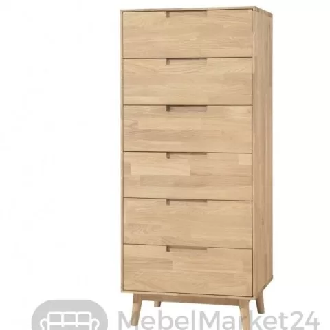 Комод из массива дуба СКАНДИ 6