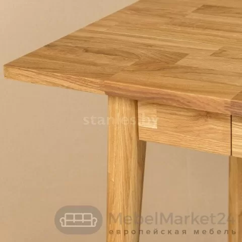Стол письменный СКАНДИ из массива дуба