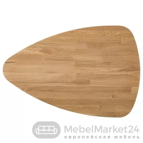 Стол журнальный СКАНДИ 738х700 из массива дуба