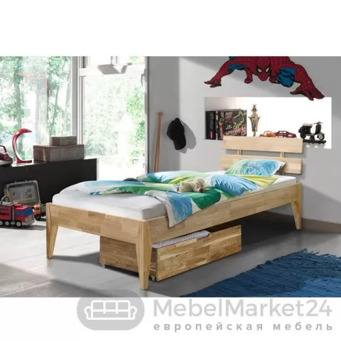 Кровать ELKE 90/200 из массива дуба