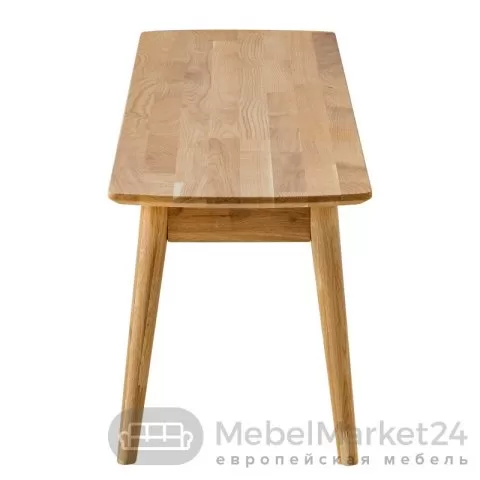 Скамья из массива дуба SKANDI 120