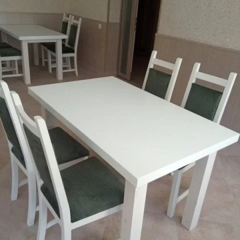 Стул барный Кантри массив сосны (ткань)