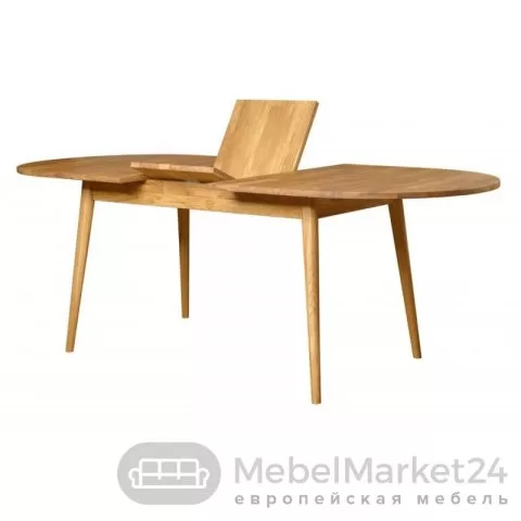 Стол обеденный раздвижной СКАНДИ 2R из массива дуба