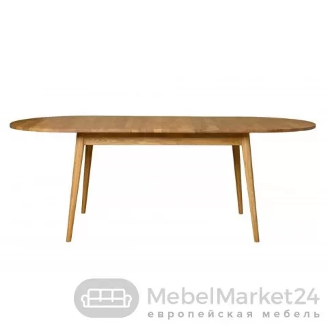 Стол обеденный раздвижной СКАНДИ 2R из массива дуба