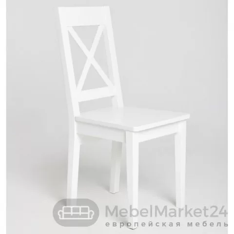 Стул кухонный массив дуба МОРРЕЛЬ (белый)