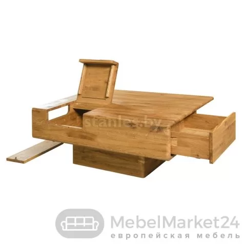 Стол журнальный LOGAN из массива дуба