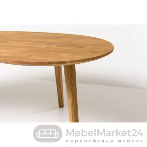 Стол журнальный СКАНДИ 6/4 из массива дуба