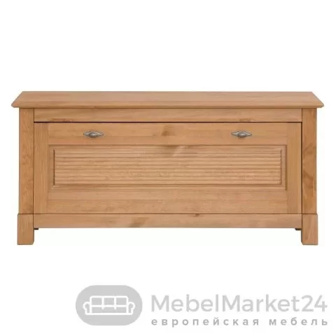 Тумба 01 Рауна для обуви из массива сосны (бейц масло)