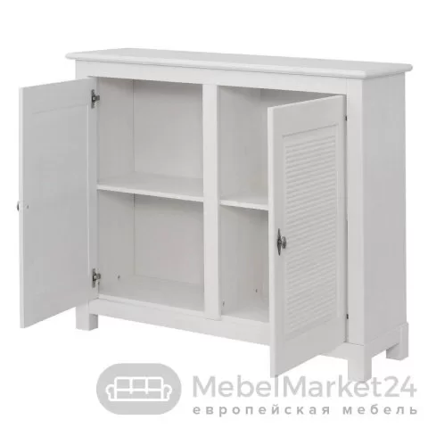 Комод 20 Рауна (белый воск)