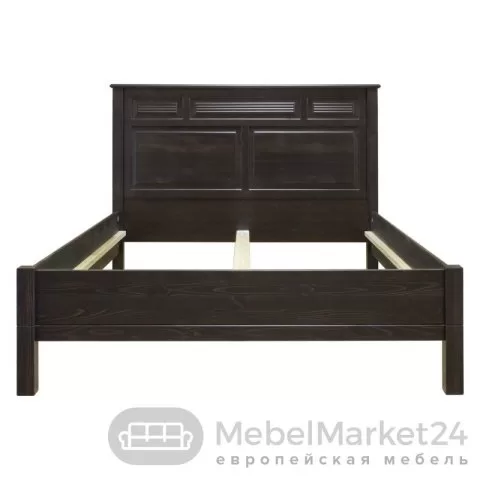 Кровать 180 Н Рауна из массива сосны (колониал)