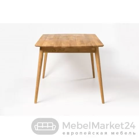 Стол обеденный раздвижной СКАНДИ 1R из массива дуба