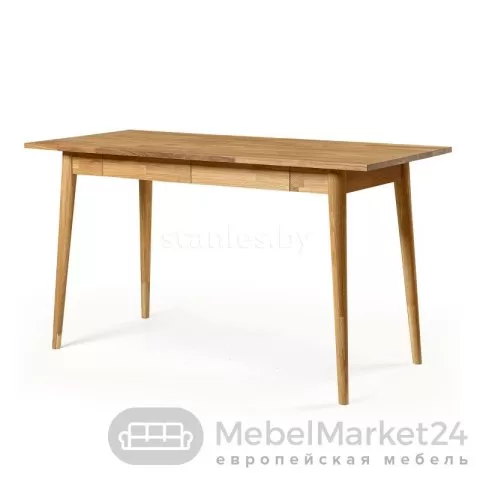 Стол письменный СКАНДИ из массива дуба