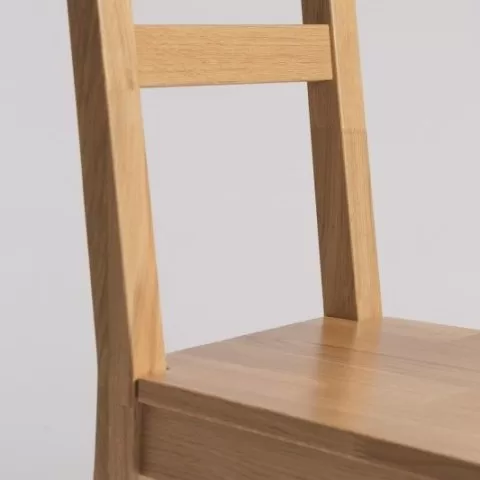 Стул кухонный массив дуба Фернан (натуральный)