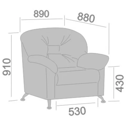 Диван офисный Люблин 1