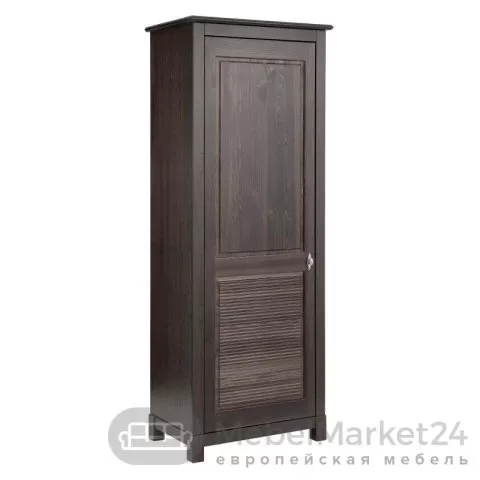 Шкаф для одежды 100 Рауна из массива сосны (колониал)