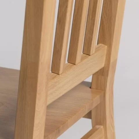 Стул кухонный массив дуба Альбер (натуральный)