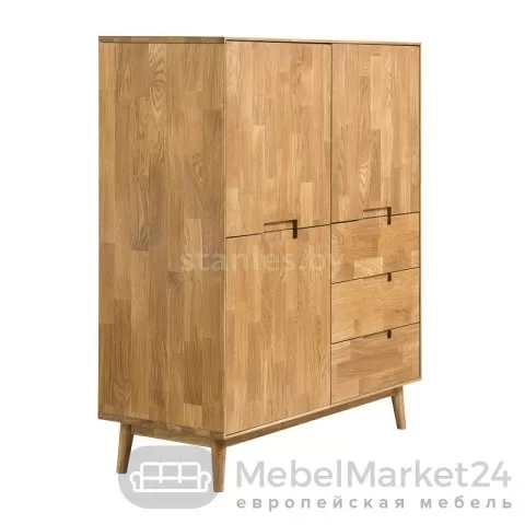 Комод из массива дуба СКАНДИ 5