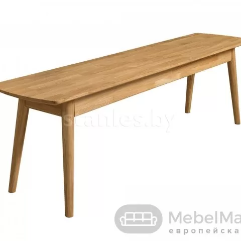 Скамья из массива дуба СКАНДИ 180