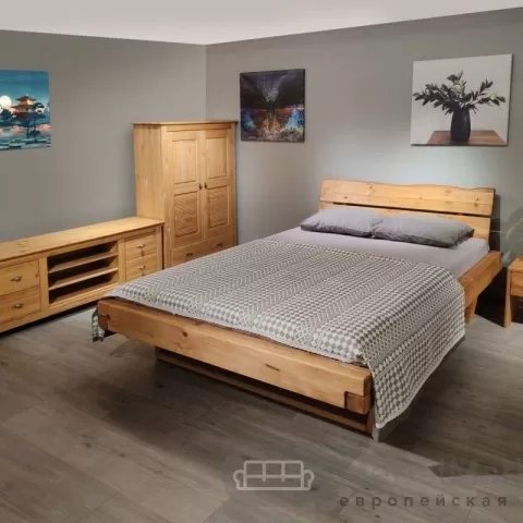 Кровать массив сосны ВЕ 180/200