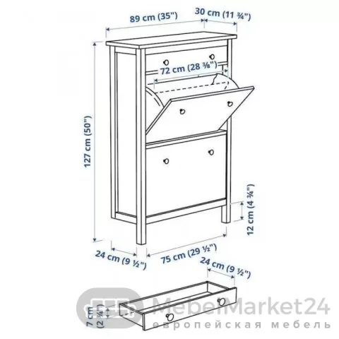 Тумба 03 Кантри массив сосны