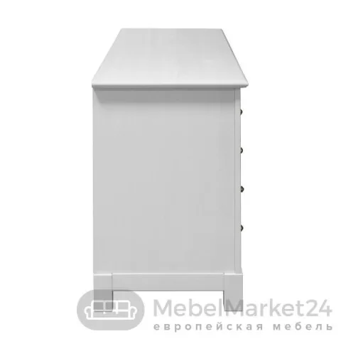 Стол письменный 08 Рауна массив сосны (белый воск)