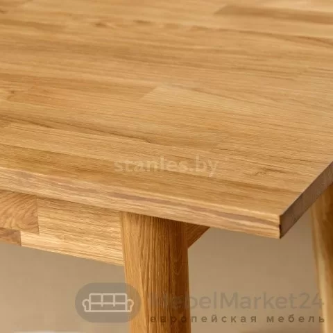 Стол письменный СКАНДИ из массива дуба