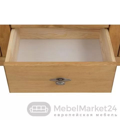 Тумба прикроватная 01 Рауна из массива сосны (бейц-масло)