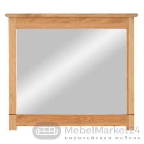 Зеркало навесное в раме Рауна из массива сосны (бейц масло)