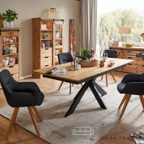 Тумба RAILWAY 3 из массива дуба