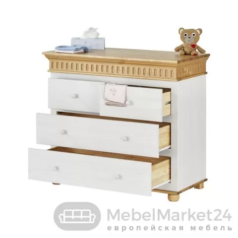 Комод ХЕЛЬСИНКИ для пеленания из массива сосны