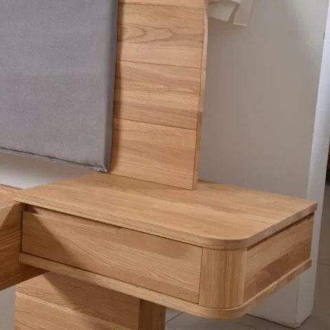 Кровать АЛИНА 140/200 из массива дуба