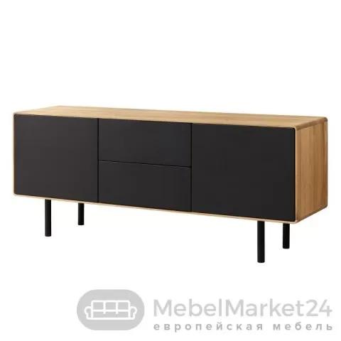 ТВ тумба B&W 3.2.2 из массива дуба