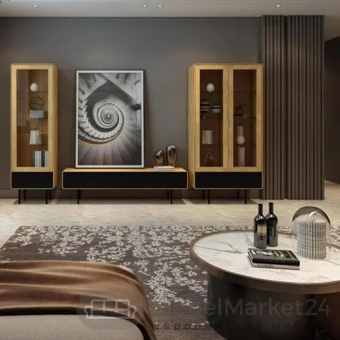 ТВ тумба B&W 4.0.4 из массива дуба